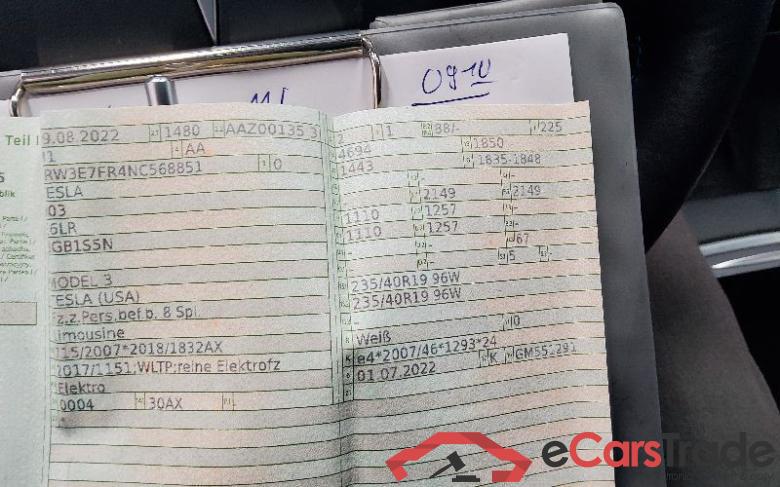 Tesla Model 3 (01.2019->), RWD 60 kWh, 2023 - 2024 #3