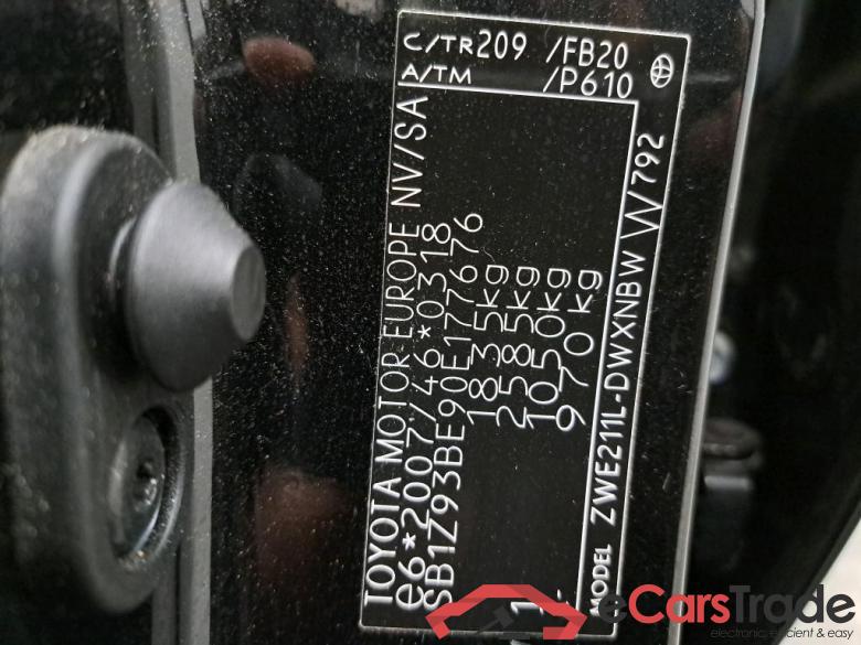 TOYOTA - TOY COROLLA TOURING SPORTS 1.8 Hybrid 122PK e-CVT Dynamic & Business Pack & Touch 2Go Nav #6