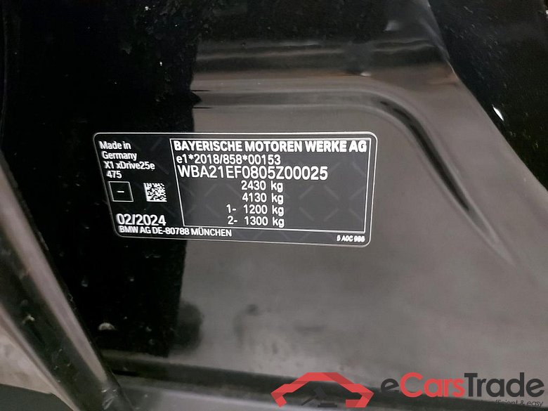 BMW - BMW X1 xDrive25e 245PK Pack Driving Assistant Plus * HYBRID * #6