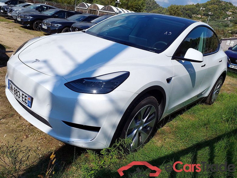 Tesla Model Y Pano LED-Xenon Navi Leather KeylessGo Camera Klima Vision-Park ...