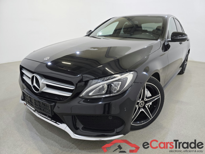 Mercedes C 180d AMG Aut. LED-Xenon Ambient Navi Sport-Leather KeylessGo Camera Klima PDC ... #1