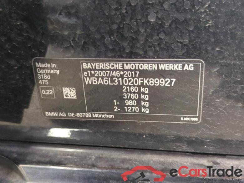 Baureihe 3 Touring 318 d Advantage 2.0 110KW MT6 E6d #4