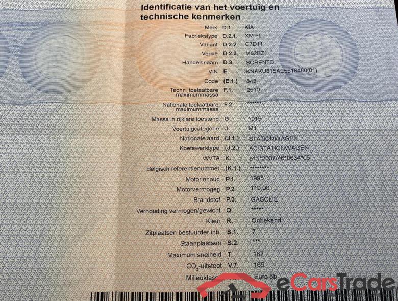 KIA Sorento Sorento 2.0 CRDi 2WD Lounge 5pl. #6