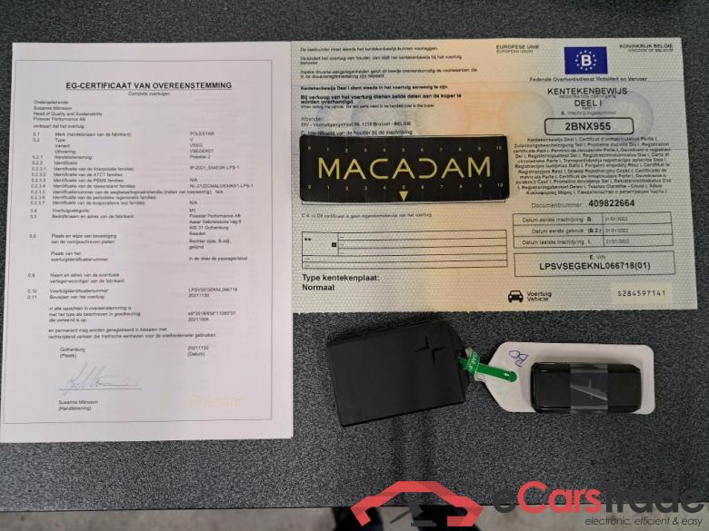 POLESTAR - POL POLESTAR 2 Long Range Single Motor 231PK  Pack Pilot   * ELECTRIC * #4