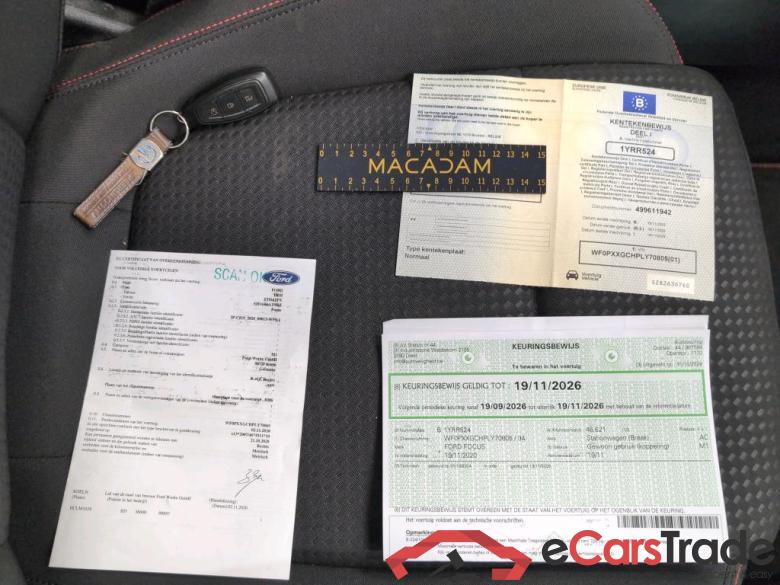 FORD - FOR FOCUS CLIPPER EcoBlue 120PK Powershift ST-Line X & Winter & Technology Pack & Removable Towing Hook & Openable  Pano Roof #4