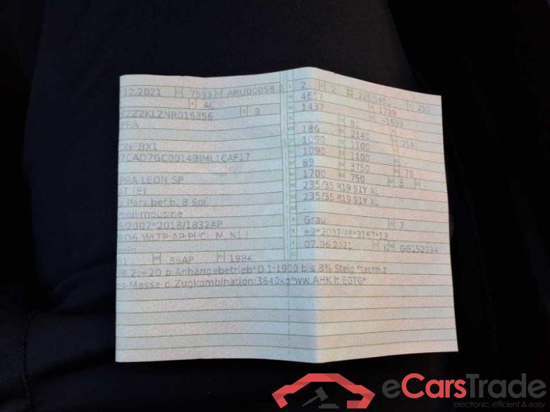 Cupra Leon Sportstourer (KL8/KU8)(09.2020->) DE - Kb5 2.0 TSI EU6d, VZ 4Drive OPF (EURO 6d), 2021 - 2024 #2