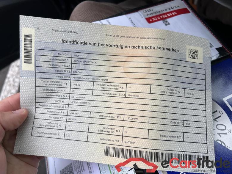 AUDI A3 Sportback 35 TFSI ACT Design S tronic (EU6d-TEMP) #5