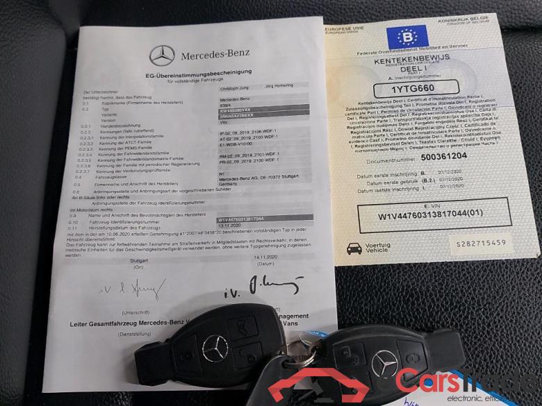 MERCEDES - MER VITO B/F 114 CDI FWD L2 136PK With TempMatic & Audio 40 & Comfort Driver Seat #4