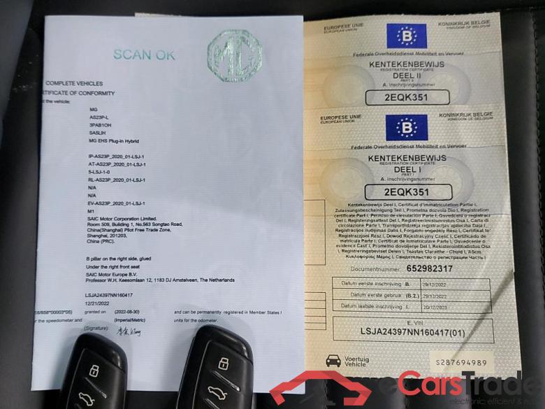 MG - MG  EHS 1.5T Luxury Plug-In 258PK With Climatic & Electric Heated Seats & Cruise Control & Park Sensors Front & Rear  * HYBRID * #4