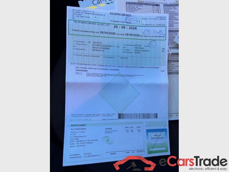 DACIA Sandero Sandero 1.0i SCe Ambiance (EU6.2) #4