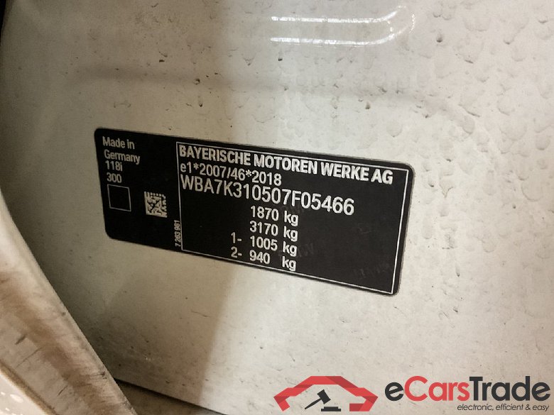 Baureihe 1 Lim. 118 i Sport Line 1.5 103KW AT7 E6dT #5