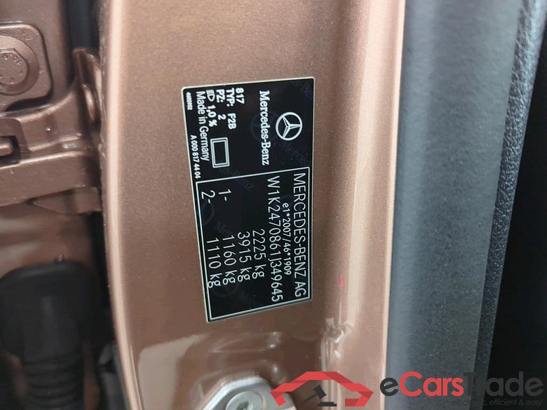 MERCEDES-BENZ B-klasse 118 kW #3