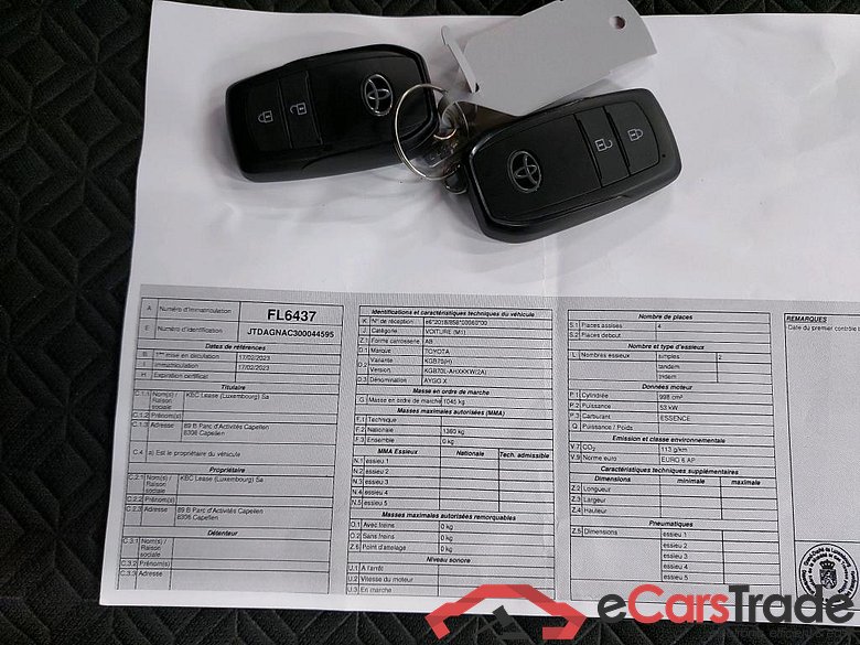 TOYOTA - TOY AYGO X VVT-i Pulse 72PK CVT Pack Tech * PETROL * #4