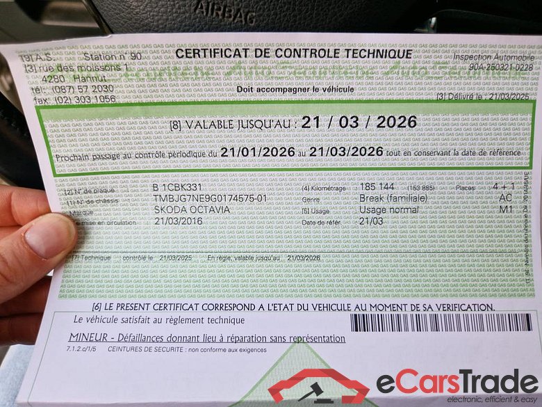 SKODA Octavia Combi Octavia Combi Ambition 1,6 TDI 81 kW 5-speed mech. #5