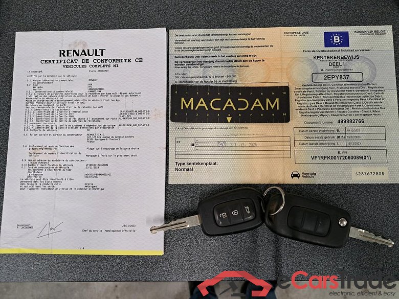 RENAULT - REN KANGOO BluedCi 95PK Confort & Easy Link Nav & Park Sensors With Camera #6