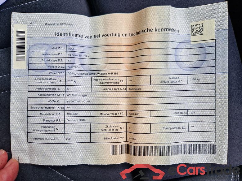 AUDI A6 Avant PHEV Audi A6 Avant Business Edition Advanced 50 TFSI e quattro 220(299) kW(pk) S tronic #6