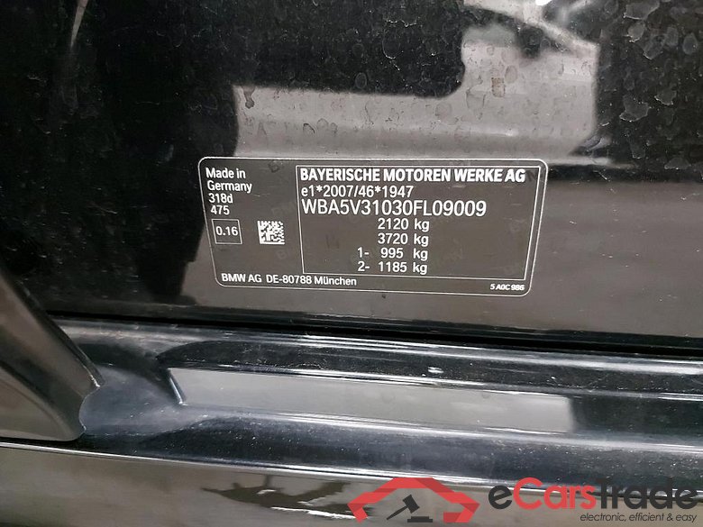 BMW - BMW 3 BERLINE 318dA 136PK Advantage Business Edition & Pack Business With Heated Seats & PDC Front & Rear #6