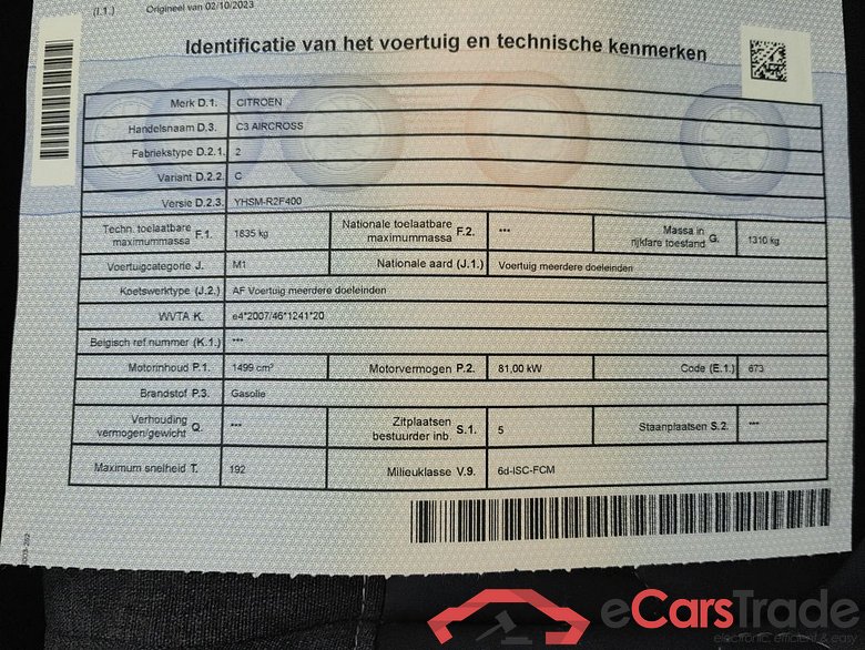 Citroën C3 Aircross 1.5 BlueHDi 110 S&S MAN6 Shine 5d #3