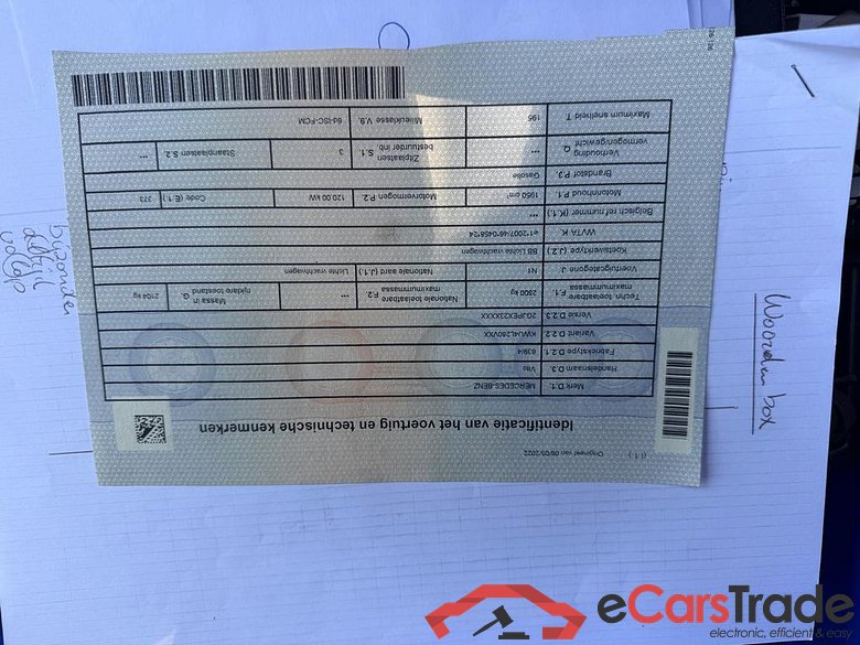 MERCEDES-BENZ VITO Vito 2.0 BlueTEC A2 BE 9G-Tronic (EU6d) #2