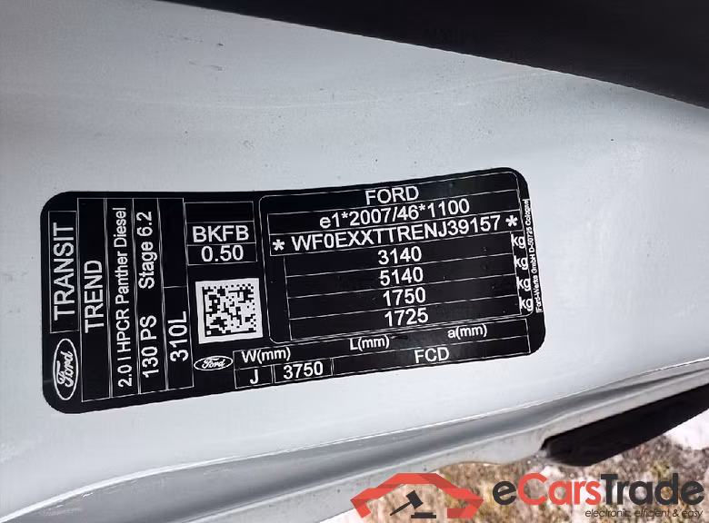 Transit Kasten 310 L3 Trend 2.0 TDCi 96KW MT6 E6d #5