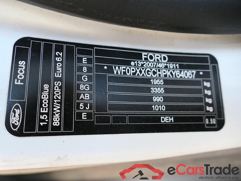 Focus Turnier Cool&Connect 1.5 EcoBlue 88KW MT6 E6dT #5