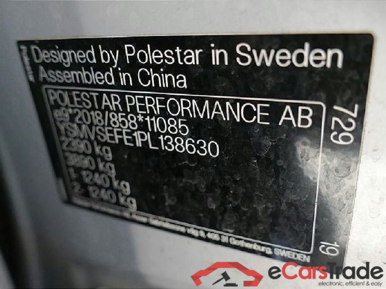 POLESTAR Polestar 2 Single Motor 69kWh 5d 170kW #5