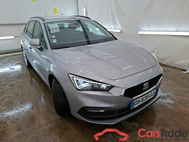 SEAT Leon Sportstourer / 2020 / 5P / Break 1.0 eTSI 110 DSG SS Style Business / VO RECONDITIONNE - PHOTOS AVANT RECONDITIONNEMEN #4