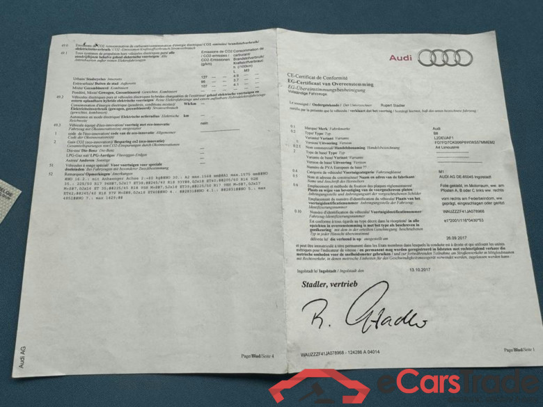 AUDI A4 Dsl A4 2.0 TDi ultra Business Ed.Sport S tronic #5