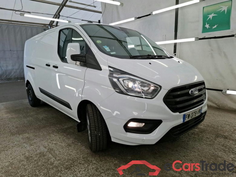 FORD Transit Custom / 2018 / 4P / Fourgon tôlé 2.0 ECOBLUE 130 320 L2H1 AUTO TREND BUS #4