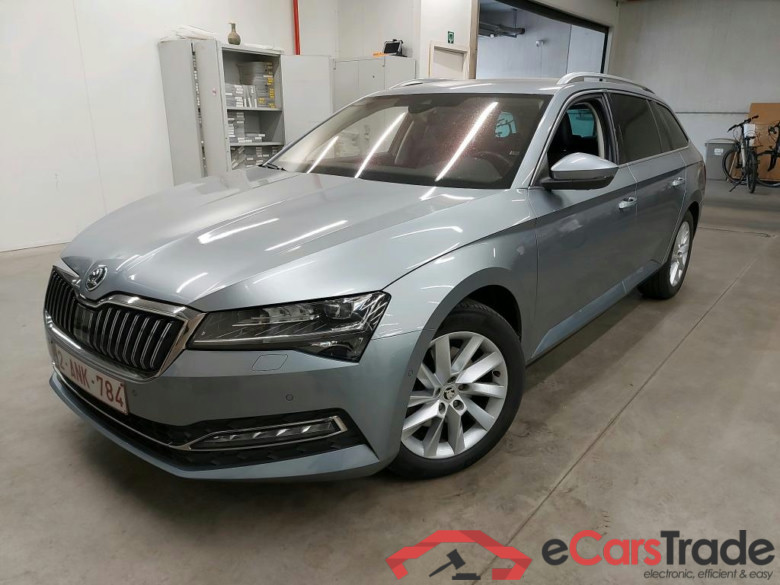 SKODA - SKO SUPERB COMBI TSI ACT 150PK DSG7 Clever+ Pack Style Premium II With Leather Ventilated Electric Mem Seats & Safety & Lane & Side Assist & Area View 360 Camera & Trailer Hook  * PETROL *