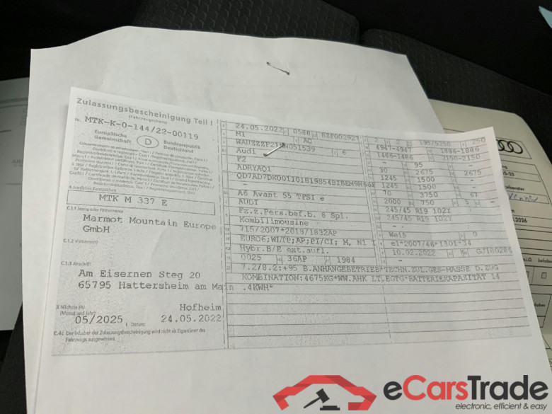 A6 Avant 55 TFSI e quattro sport 2.0 TFSI 270KW AT7 E6d #2