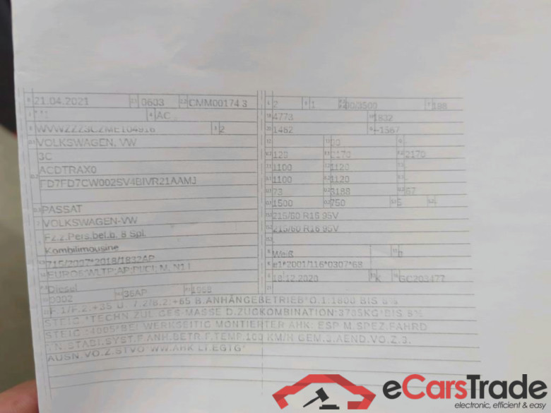 Passat Variant Business 2.0 TDI 90KW AT7 E6d #6