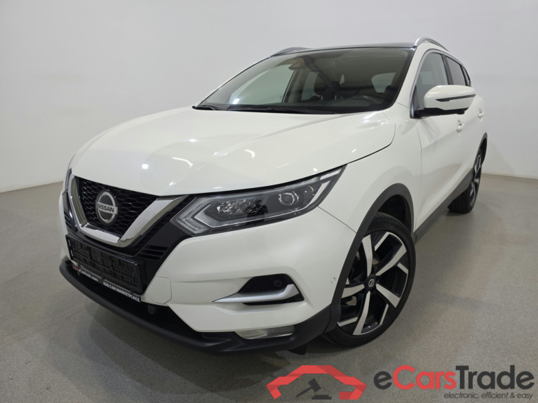 Nissan Qashqai 1.3 DIG-T Tekna Pano LED Navi 1/2 Leather KeylessGo Klima PDC ...