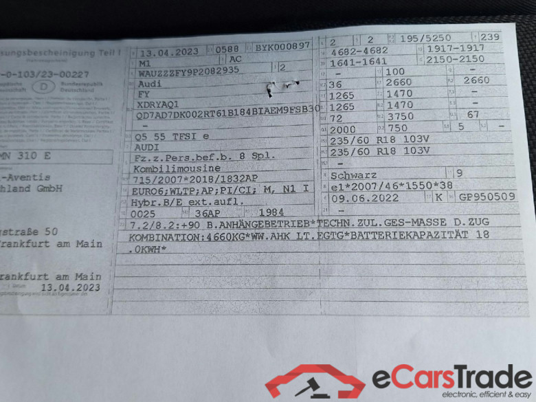 Q5 55 TFSI e quattro S line 2.0 TFSI 270KW AT7 E6d #2