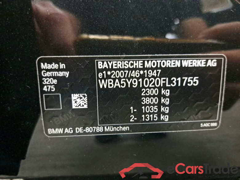 BMW - BMW 3 BERLINE 320eA 204PK Luxury Business Edition Pack Innovation & Business+ & Comfort * HYBRID * #6