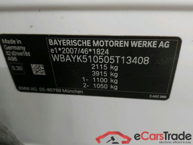 BMW - BMW X2 sDrive18dA 150PK Business Edition Pack Travel #6