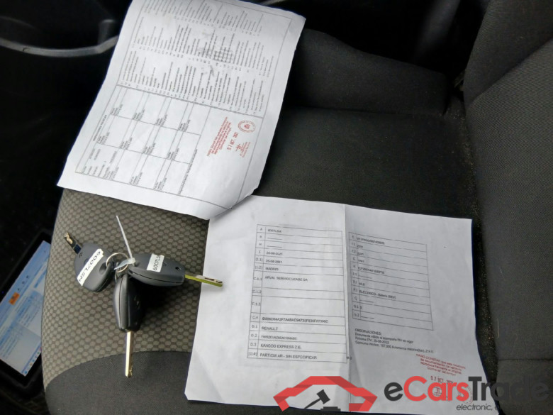 RENAULT Kangoo Z.E./2013/4P/furgón derivado de turismo Maxi Z.E. 5 plazas #5