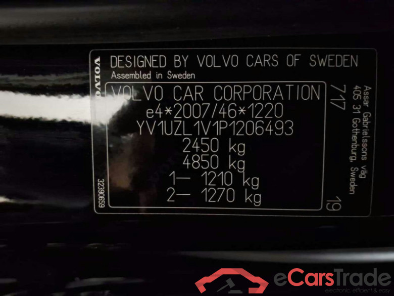 Volvo XC60 (03.2017->) DE - SUV5 B5 (Benzin) AWD EU6d, Ultimate Dark Mild-Hybrid, (Facelift) 2022 - 202 #2