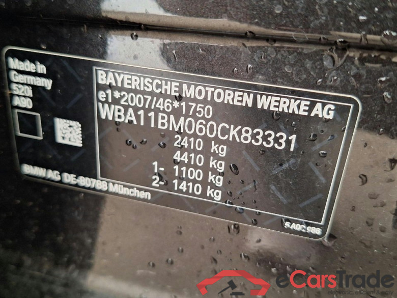 Baureihe 5 Touring 520 i 2.0 135KW AT8 E6d #5